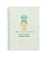 Carnet A5 couv. papier semence – Image 4