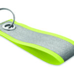 Porte-clés réfléchissant en polyester. Uniquement pour un usage promotionnel.