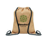 Sac à cordon en jute – Image 3