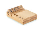Calendrier de bureau en bambou – Image 4