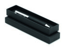Stylo bille twist métal +boîte